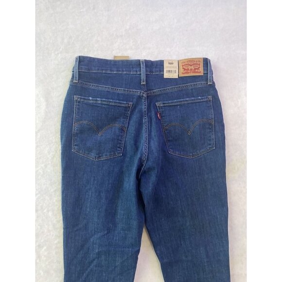 Levis Levi 721 High rise Skinny Jeans Size 30 x 30 Women New Distressed Skinny - Picture 12 of 16